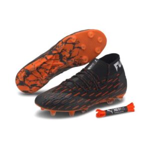 PUMA FUTURE 6.1 FG/AG / Schuhe für Erwachsene - Black-White-Shocking Orange
