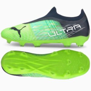 PUMA ULTRA 3.3 FG/AG Schuhe für Kinder - Green Glare-Aqua-Spellbound