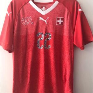 Schär 22 - Schweiz WM Trikot 2018-19 - TSUBASA DRUCK